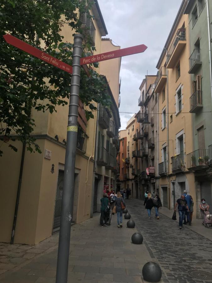 Apartamento Con Encanto Y Terraza En Barri Vell De Girona, El Cul De La Lleona エクステリア 写真